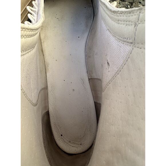 Y-3 ADIDAS YOHJI YAMAMOTO YUBEN WHITE MID LEATHER SNEAKERS FX0567 SZ 12.5 main image 4
